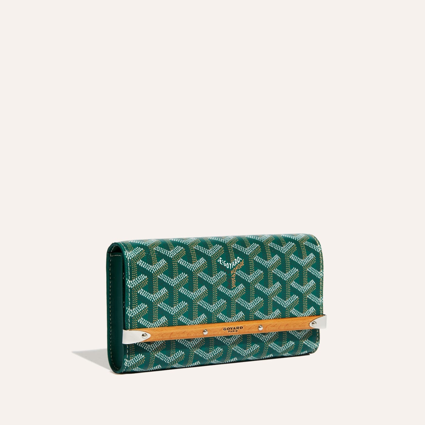 Goyard Monte-Carlo Mini Case Green - Image 1
